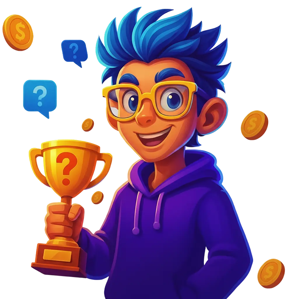 QuiziX FAQ character